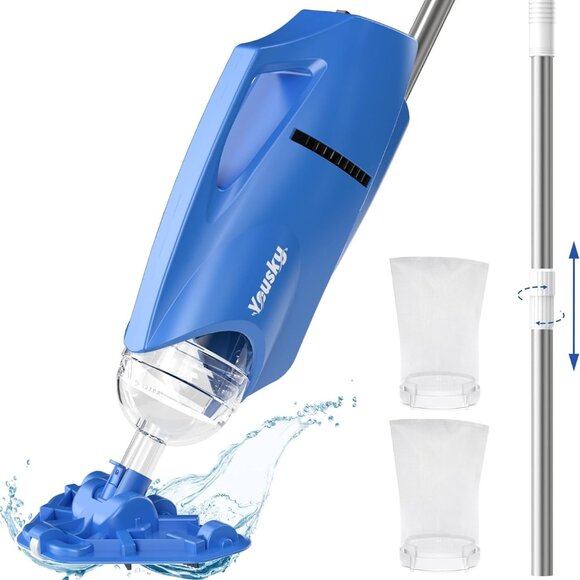 Cordless Handheld Pool Vacuum‎ - Picture 1 of 8